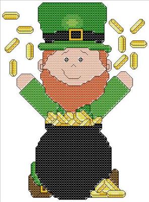 Leprechaun with Gold