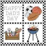 Happy Dad's Day Square