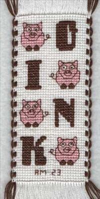 Oink Bookmark