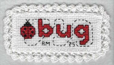 Lady Bug Bookmark