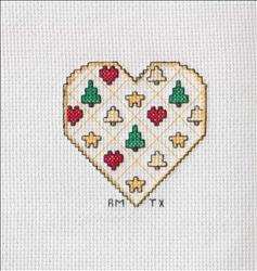 Monthly Hearts Afghan - December
