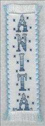 Wintry Blue Bookmark