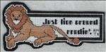 Wildlife Bookmarks - Lion Bookmark