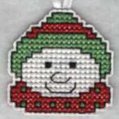 Snowman Face Ornament