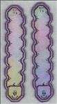 Multicolor Bookworm Bookmarks