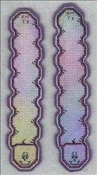 Multicolor Bookworm Bookmarks