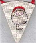 Santa Cone Ornament