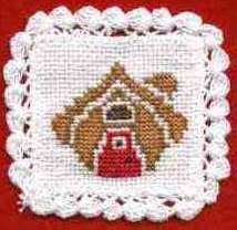Gingerbread House Doily