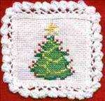 Christmas Tree Doily