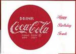 Drink Coca Cola Card