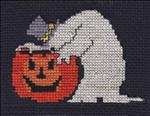 Ghost and Jack O Lantern Magnet