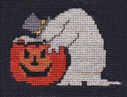 Ghost and Jack O Lantern Magnet