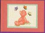 Peaches Bear Card   