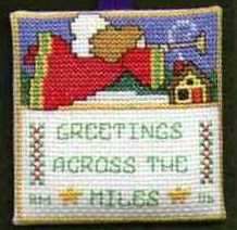 Greetings Across the Miles Ornament