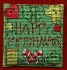 Happy Stitchmas Ornament