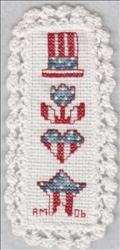 Patriotic Motifs Bookmark