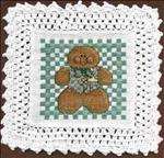 Gingerbread Man Doily  