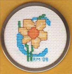 Daffodil Letter C Handbag Mirror  