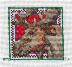 Moose Quilt Square