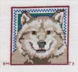 Wolf Quilt Square