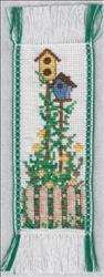 Birdhouse Stitchband Bookmark