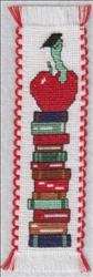 Book Worm Bookmark