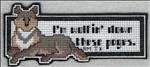 Wildlife Bookmarks - Wolf Bookmark