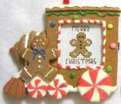 Merry Christmas Mini Gingerbread Man Ornament