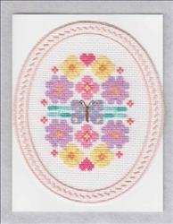 Pastel Floral Egg Card  