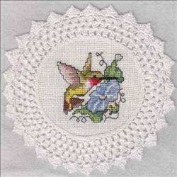 Regal Hummingbird Doily