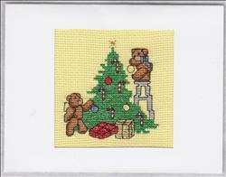 Bearkins Decorating Tree Card