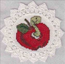 Willy Worm Doily