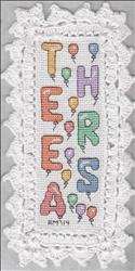 Theresa's Balloons Bookmark