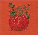 Pumpkin With Leaves