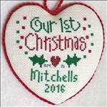 Our 1st Christmas Ornament