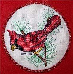 Cardinal Ornament