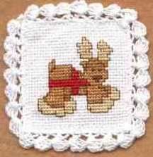 Reindeer Doily