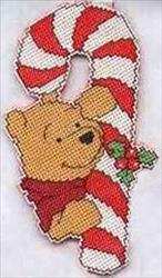 Pooh Candy Cane Ornament