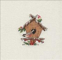 Winter Friends Birdhouse 2