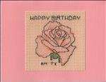 Stitched using different colors and a different card color.