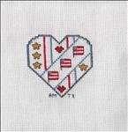 Monthly Hearts Afghan - July