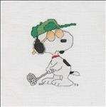 Snoopy Golfer