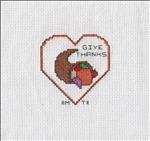 Monthly Hearts Afghan – November