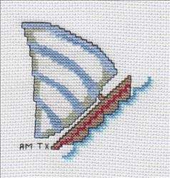 Striped Sailboat