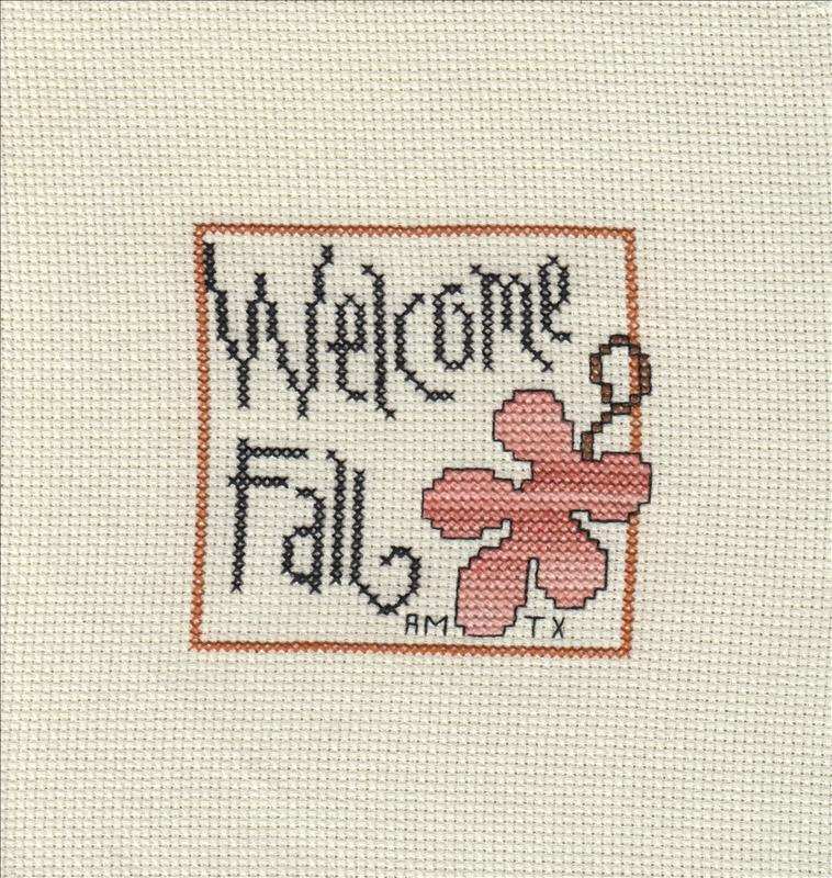 Cross Stitch Sample