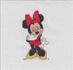 Shy Minnie Mouse
