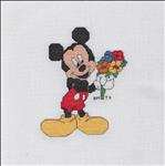 Mickey Mouse With Flowers