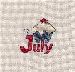 July Cupcake