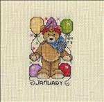 Calendar Teddy - January