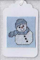 Gift Tag Ornament – Snowman